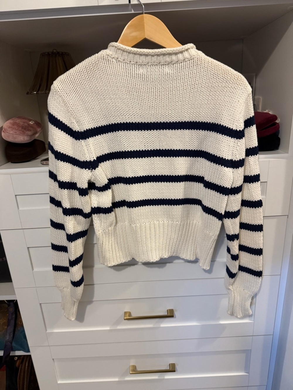 En Saison Helena Striped Boat Neck Sweater - Picture 8 of 9